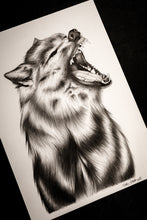 Load image into Gallery viewer, WOLF drawing
